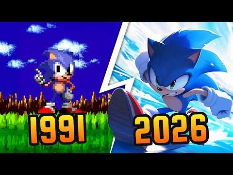 Evolution of Sonic the Hedgehog