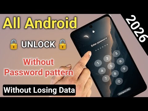 How To Unlock Any Android Phone Without Password Pattern || Without Losing Data 2026