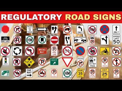 60 Regulatory USA Road Signs Explained Simply – Pass Your DMV Test 2026