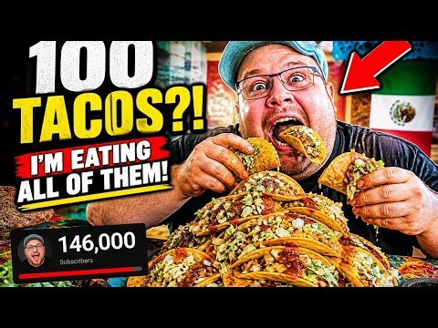 🌮🔥 400LB MAN vs 100 TACOS… CINCO DE MAYO GOT OUT OF HAND 😳🇲🇽 (LIVE)