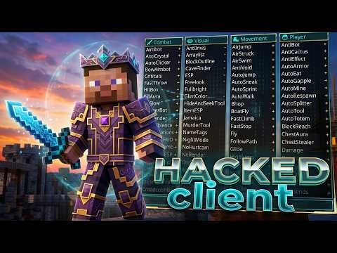FREE Minecraft Hack Client | Rise Client vs Vape vs Novoline | Best for Hypixel 2026 ✅