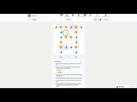 LinkedIn Tango Today Answer - Puzzle #575 | May 5 2026