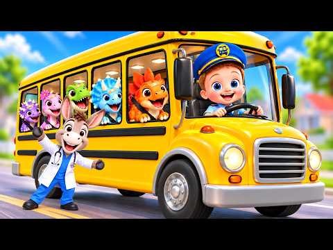 Dino Song: Animal Adventure 4K | BillionSurpriseToys Nursery Rhymes, Kids Songs | Ep 2
