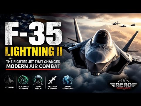 F-35 Lightning II: The Fighter Jet That Changed Modern Air Combat #F35 #F35LightningII