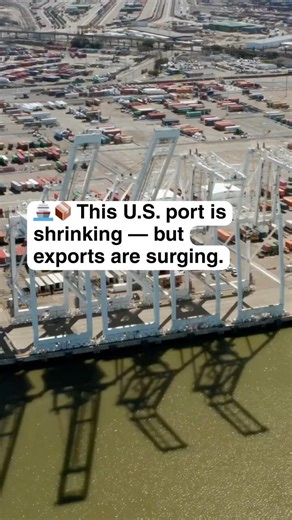 Why Exports Are Rising as U.S. Port Volumes Fall