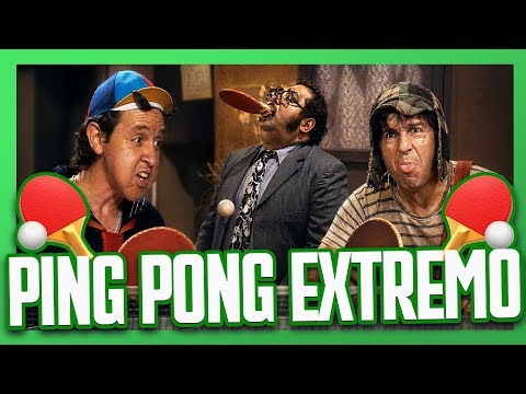 Quico quiere jugar ping pong con el Chavo