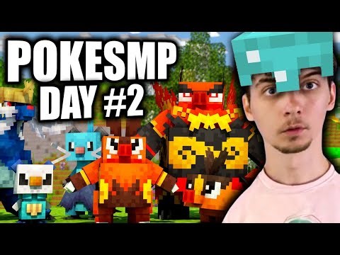 POKESMP DAY #2 [Minecraft Cobblemon Mod]