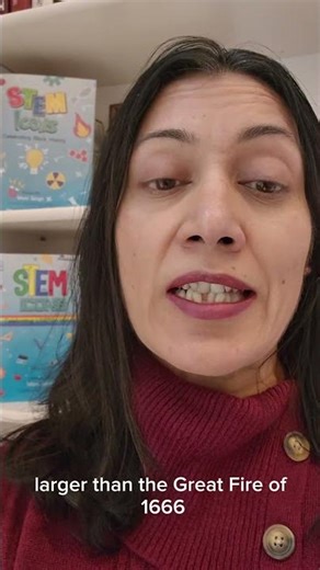 London's Night of Fire! Today in STEM History #shorts