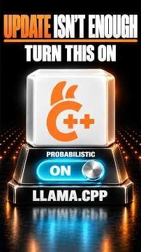 Update llama.cpp? Sampled MTP Drafts Gain 4 to 9 Percent, Not 14 #shorts