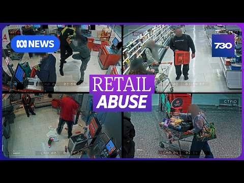 Exclusive CCTV captures the violence facing Coles workers | 7.30