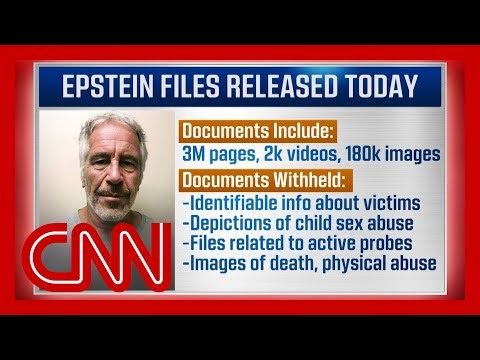 New Epstein files released by Trump DOJ