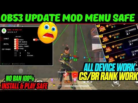 Free Fire Max Headshot Hack✔️ Freefire Apk Mod Menu Hack💀 FF Hack 🔥 Freefire Hack Ob53 FF Panel Hack