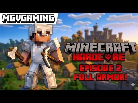 MINECRAFT HARDCORE EPISODE 2 WE GOING TO MINING