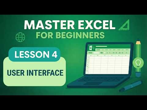 Complete Excel Tutorial | User Interface (EP. 04)