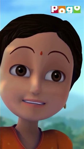 Little Krishna 🪈 | Krishna Ki Vanar Sena Ka Kamal!🐒✨✨| #shorts | ‪@PogoChannel‬​