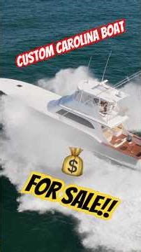 Custom Carolina Sportfishing Boat Tour - #boat #boating #fishing