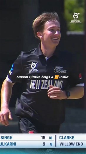 Catch the New Zealand quick BACK in action at the 2026 ICC Men's #U19WorldCup 👊 The tournament starts on January 15 🗓️ | ICC - International Cricket Council