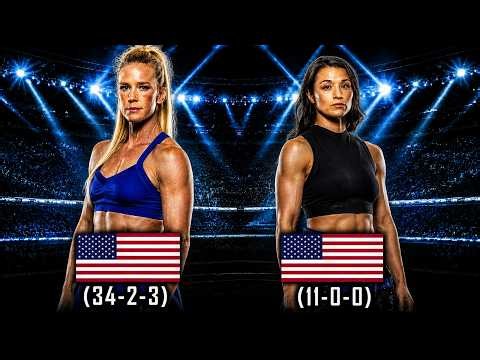 Holly Holm vs Stephanie Han 1 (BOXING FULL FIGHT)