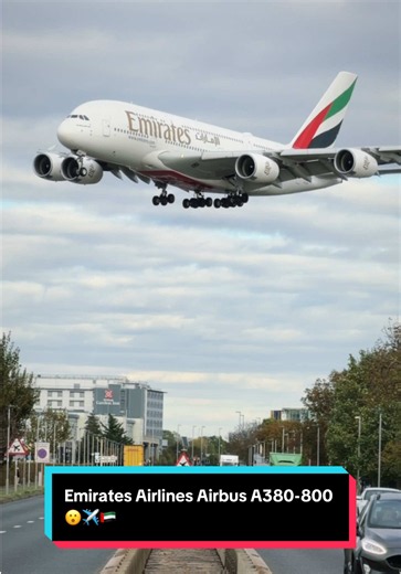 Emirates Airlines Airbus A380-800 😮✈️🇦🇪 #emirates #airbus #aviation #landing #airport