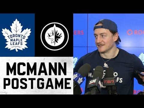 Bobby McMann | Post Game vs Winnipeg Jets | January 1, 2026