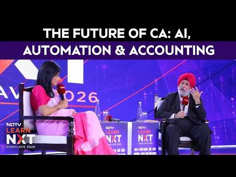 Beyond Bookkeeping | Redefining The CA In An AI World | NDTV Education Conclave