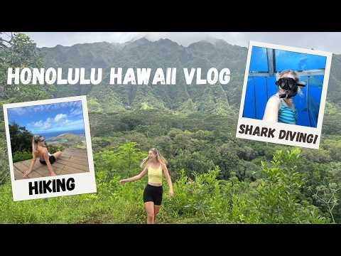 Spend 5 days with me Exploring Honolulu, Hawaii! Hiking, Shark Diving, Botanical Gardens, and More!