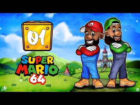 IT'S 1996 AGAIN! Super Mario 64 Co-Op Gameplay with @3MGTV (Part 1)