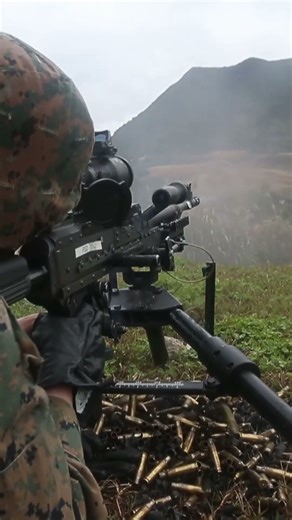 Ability with the M-240B machine gun.