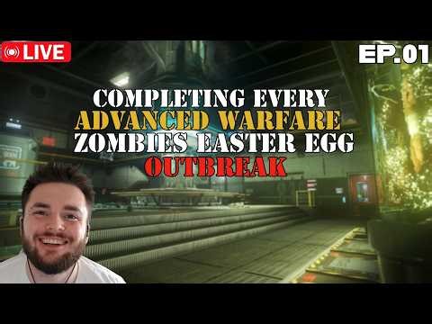 BEATING ALL COD ZOMBIES EASTER EGGS! | ADVANCED WARFARE | OUTBREAK | EP.01
