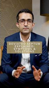 Deviated Septum: Symptoms and Solutions | My Nose London