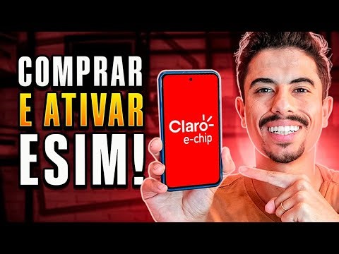 Como COMPRAR E ATIVAR eSIM (CHIP VIRTUAL) da CLARO em 2026!