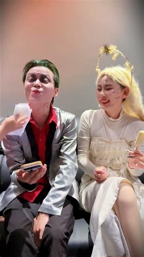 coco拿什么擦嘴#小丑 #天使