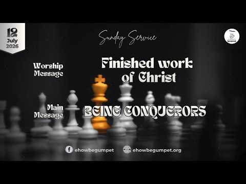 12th July 2026 | BEING CONQUERORS | English Service