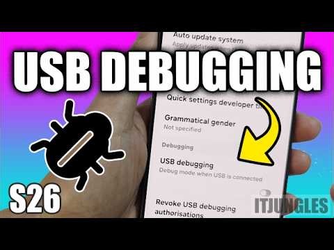 How to Enable/Disable USB Debugging on Galaxy S26/S26+/Ultra