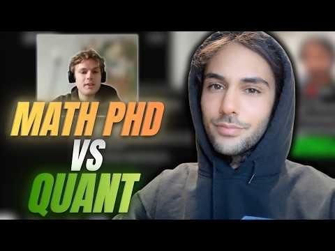 Math PhD Student Tries to Crack Quant Trading