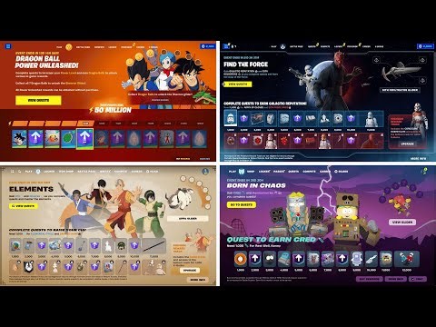 All Fortnite Mini Battle Passes