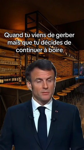 Je vais continuer! Macron meme