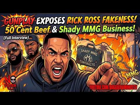 Gunplay Exposes Rick Ross Fakeness, 50 Cent Beef And Shady MMG Business! (Full Interview)