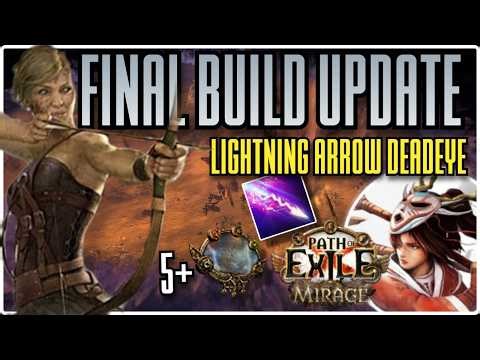 Going over my Multi-Mirror LA Deadeye, Final Build Update - Path of Exile 1