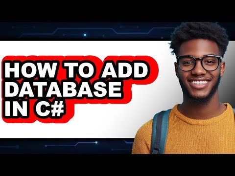 How to Add Database in C# - Step by Step