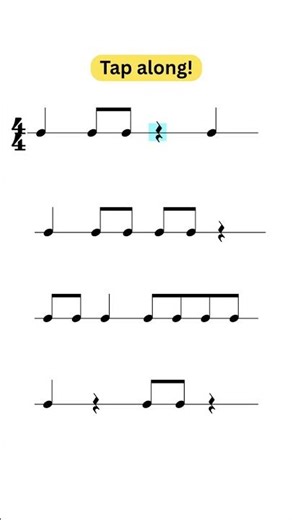 Back to Basics! Quarter Notes, Eighth Notes and Quarter Rests