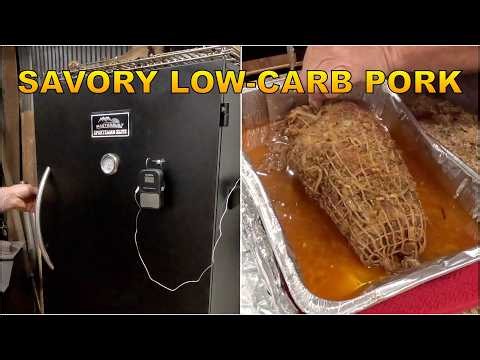 Savory Low-Carb Smoked Pork Butt Roast (No-Sugar BBQ Rub!)