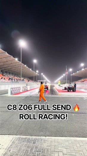 C8 Z06 ROLL RACE 🔊 AMERICAN V8 5.5 POWER