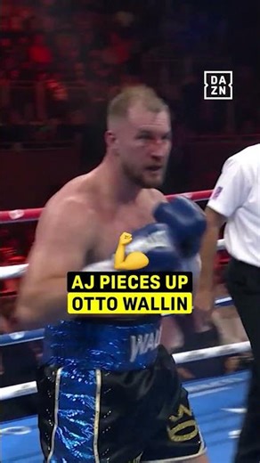 Anthony Joshua put the hurt on Otto Wallin a spiteful display 💥