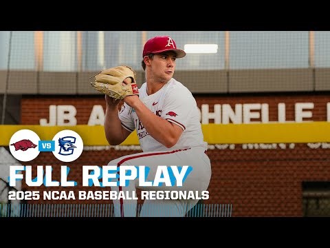 Arkansas vs. Creighton: 2025 NCAA baseball regionals | FULL REPLAY
