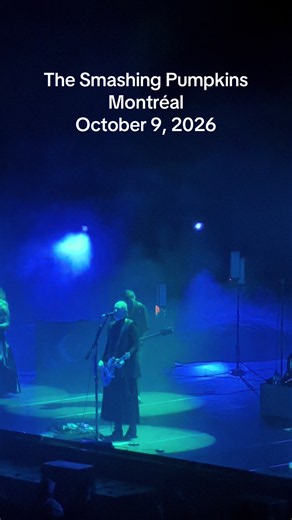 Smashing Pumpkins Montréal October 9, 2026 – 1979 Concert Clip
