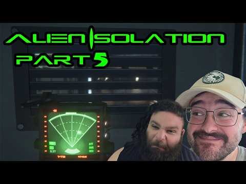 The Alien Would NOT Leave Us Alone... Alien isolation (Part 5)