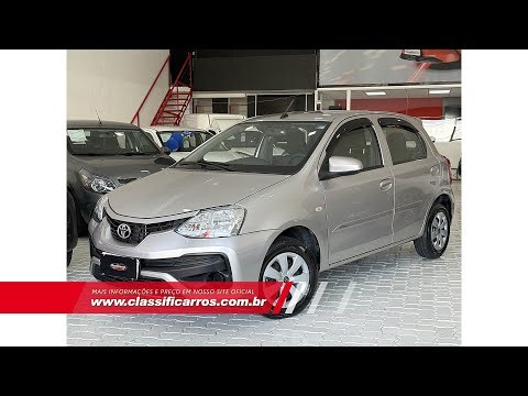 Toyota Etios X 1.3 Flex Automatic 2018