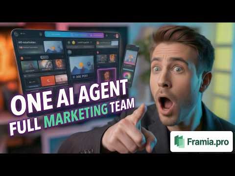 Create FULL Ad Video & Design in ONE AI Tool 🤯 | Framia Pro