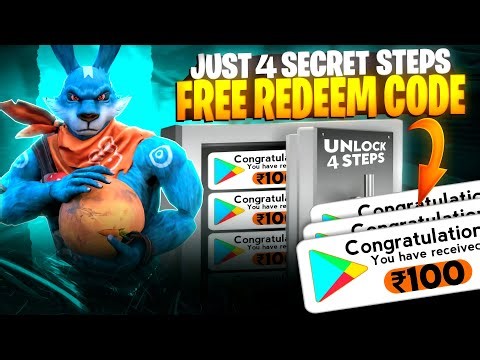FREE REDEEM CODE IN JUST 4 STEPS🔥 HOW TO GET FREE GOOGLE PLAY REDEEM CODE🥳